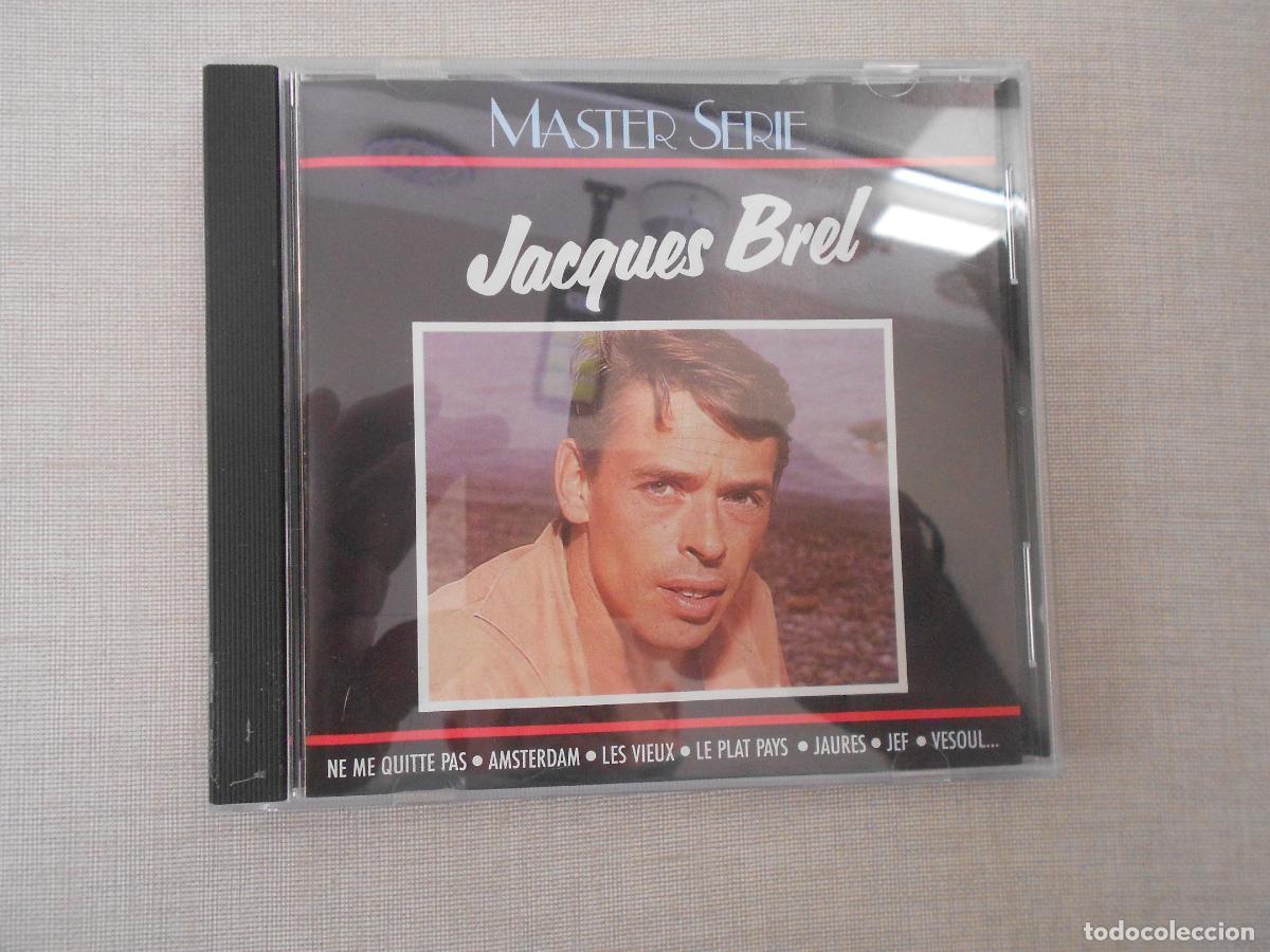 CDs de m&uacute;sica: JACQUES BREL - MASTER SERIE - PHILIPS - 1977 - NE QUITE PAS - CD - Foto 1