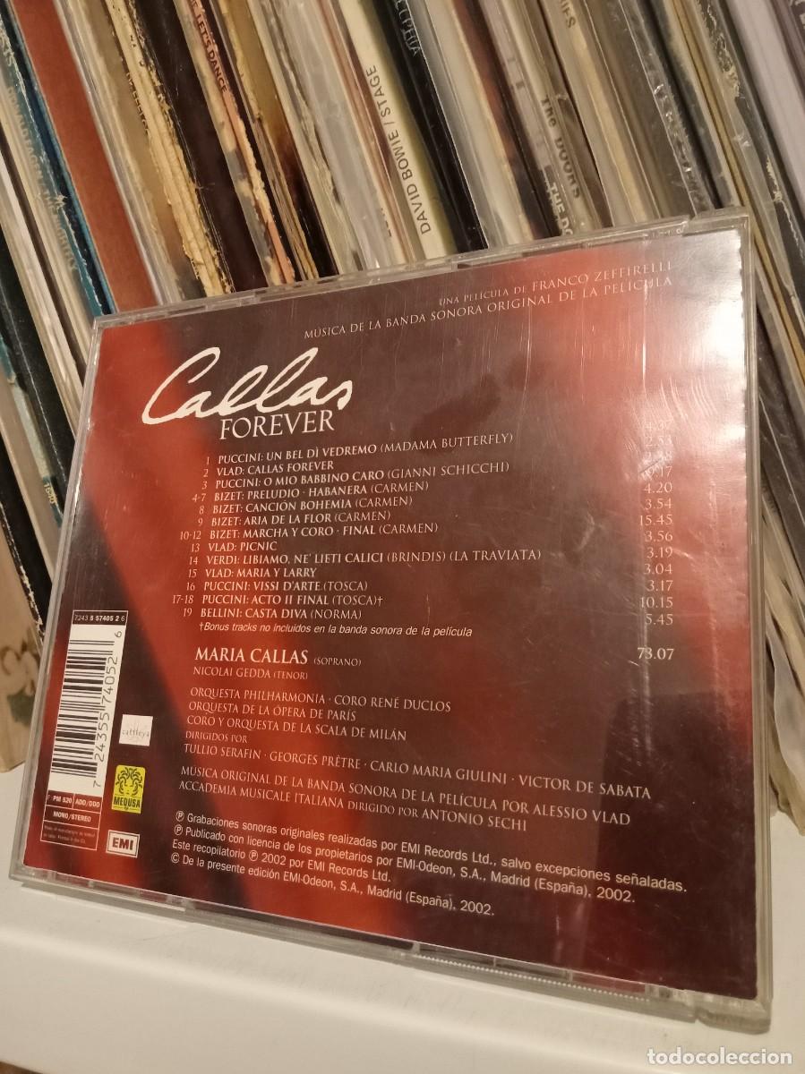 CDs de m&uacute;sica: Callas Forever - cd Spain 2002 - Foto 2