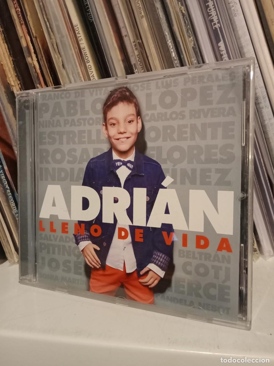 CDs de m&uacute;sica: Adri&aacute;n &lrm;&ndash; Lleno De Vida - cd Spain 2016 - Foto 1