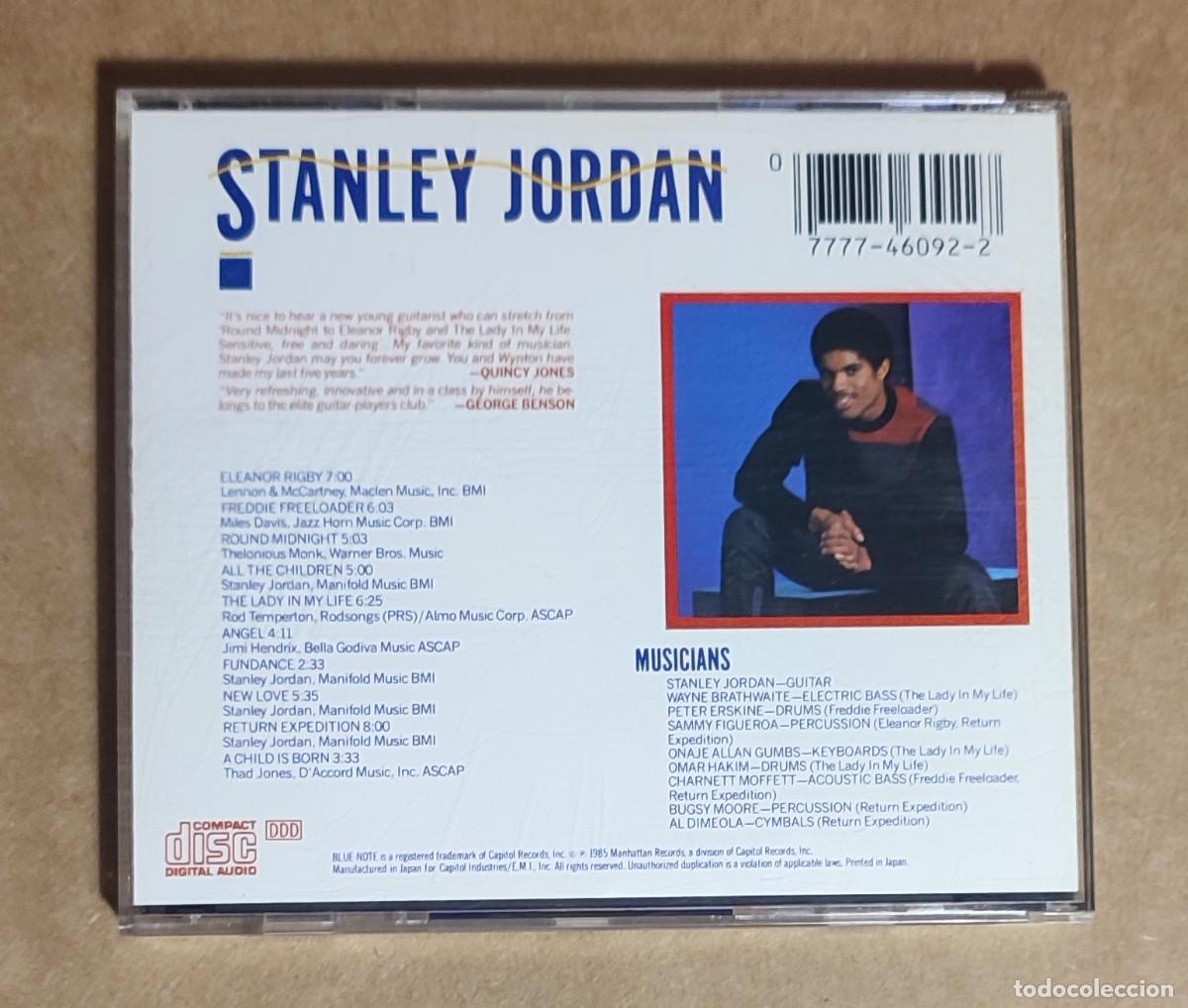 CDs de m&uacute;sica: STANLEY JORDAN - MAGIC TOUCH - 1985 - Foto 3