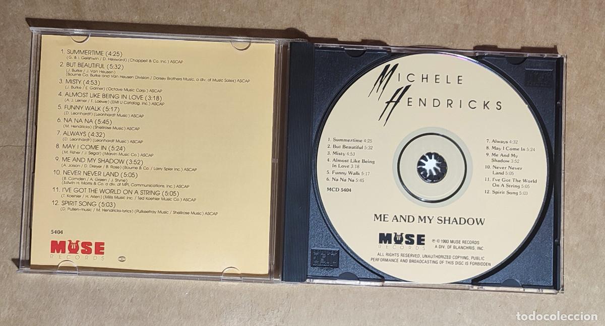 CDs de m&uacute;sica: MICHELE HENDRICKS - ME AND MY SHADOW - 1990 - Foto 2