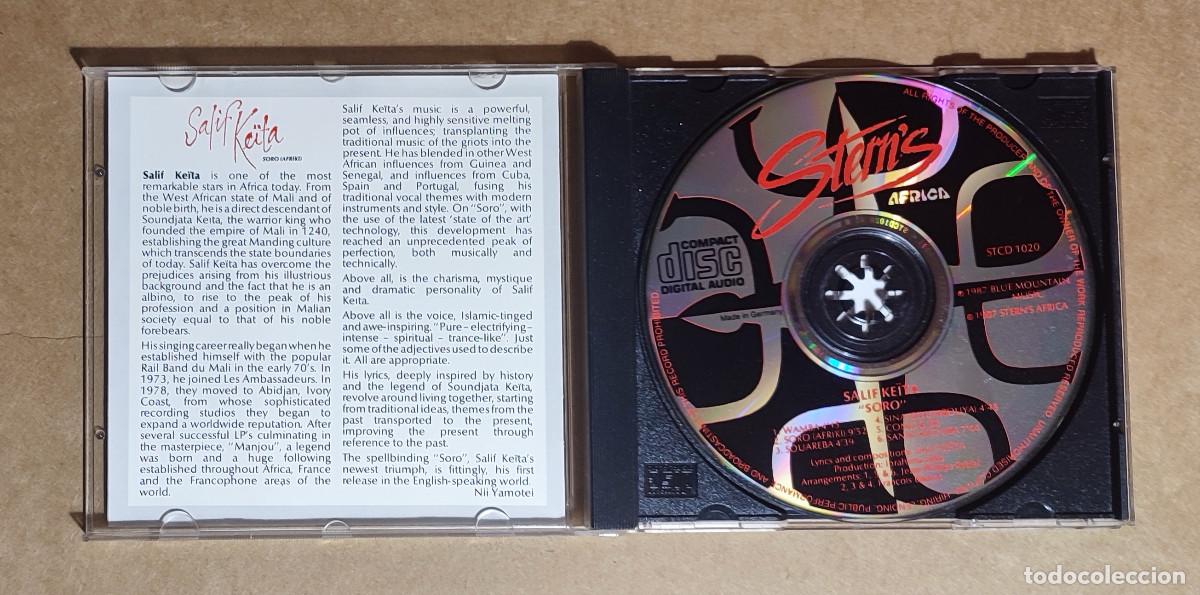 CDs de m&uacute;sica: SALIF KEITA - SORO - 1987 - Foto 2