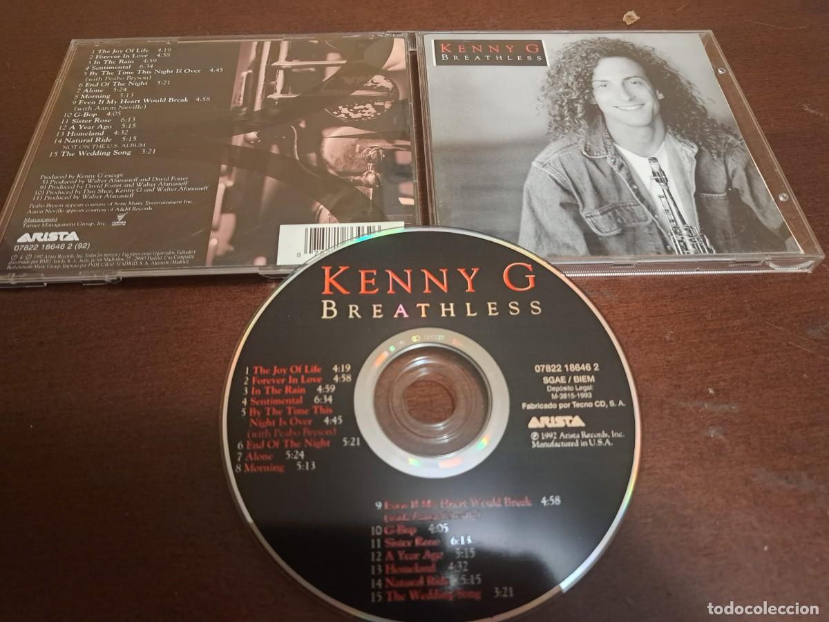 CDs de m&uacute;sica: KENNY G - CD - BREATHLESS - Foto 1