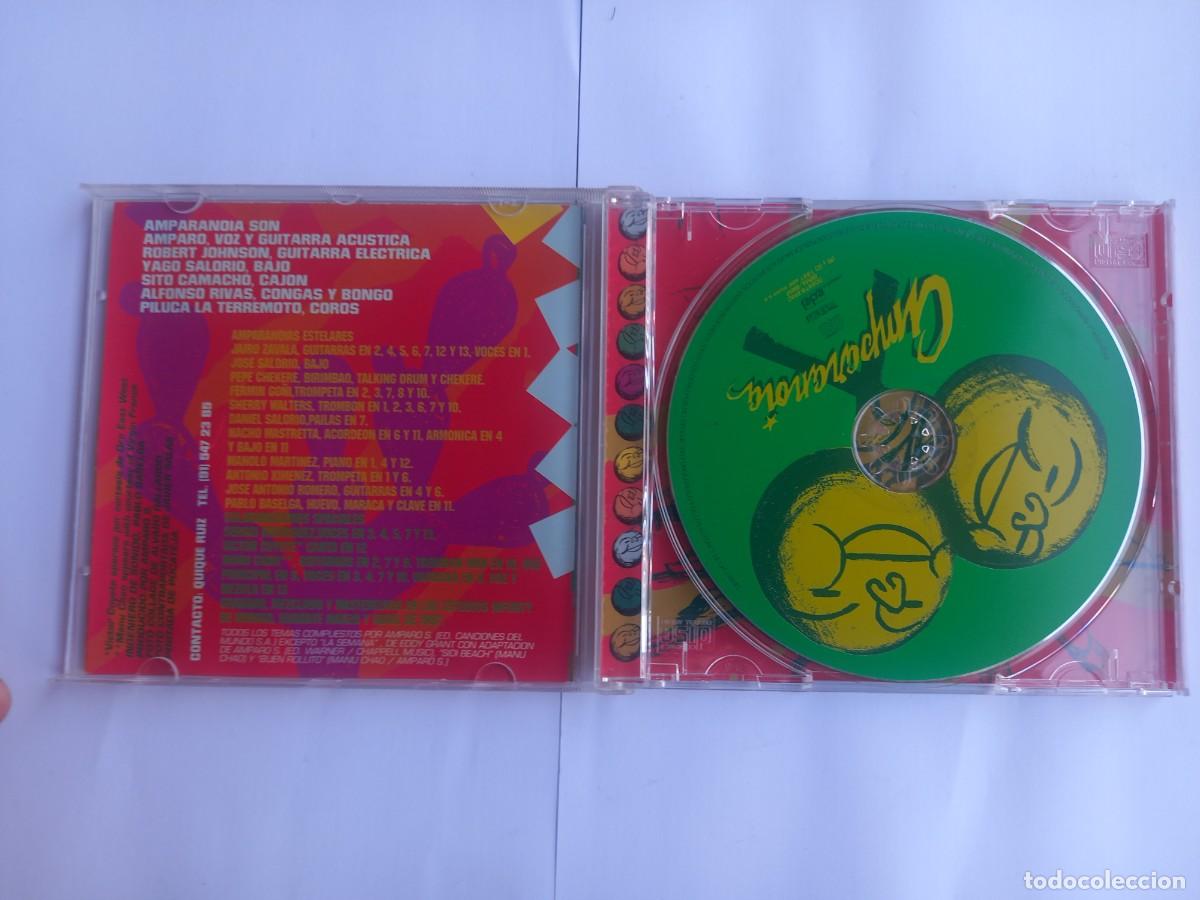 CDs de m&uacute;sica: CD AMPARANOIA. EL PODER DE MACHIN. 1997 - Foto 3