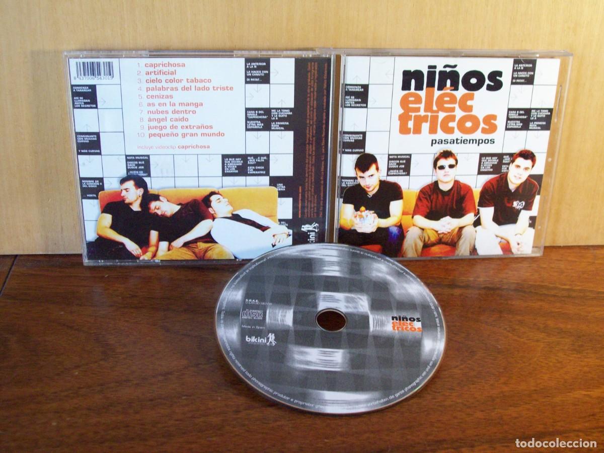 CDs de m&uacute;sica: NI&Ntilde;OS ELECTRICOS - PASATIEMPOS - CD - Foto 1