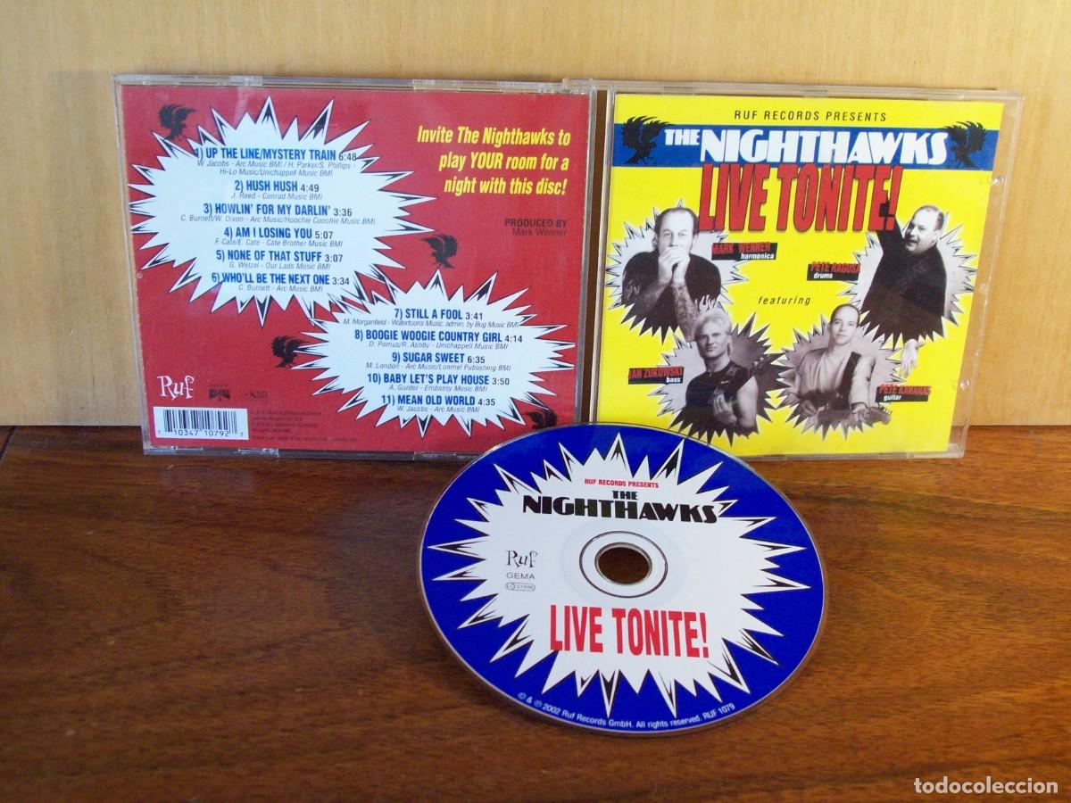 CDs de m&uacute;sica: THE NIGHTHAWKS - LIVE TONITE - CD - Foto 1