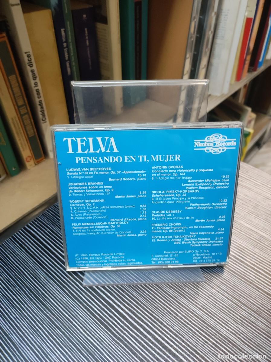 CDs de m&uacute;sica: Telva Pensando En Ti, Mujer - Foto 2