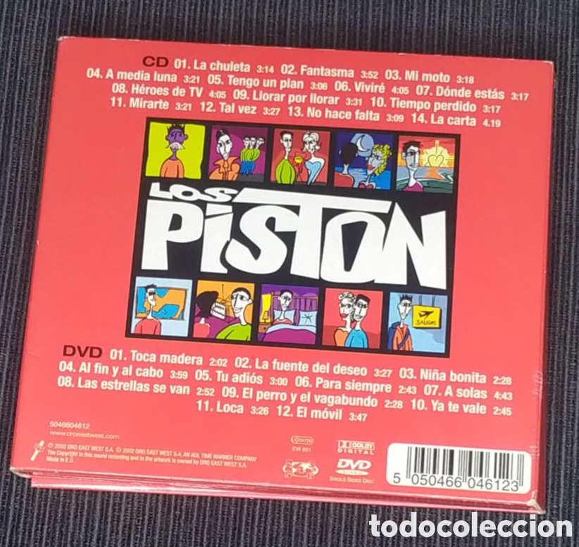 CDs de m&uacute;sica: CD LOS PISTON (2002) - Foto 2