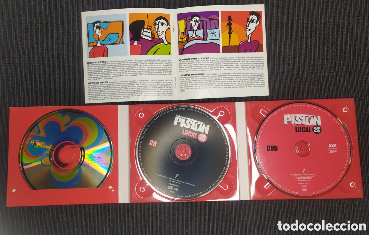 CDs de m&uacute;sica: CD LOS PISTON (2002) - Foto 3