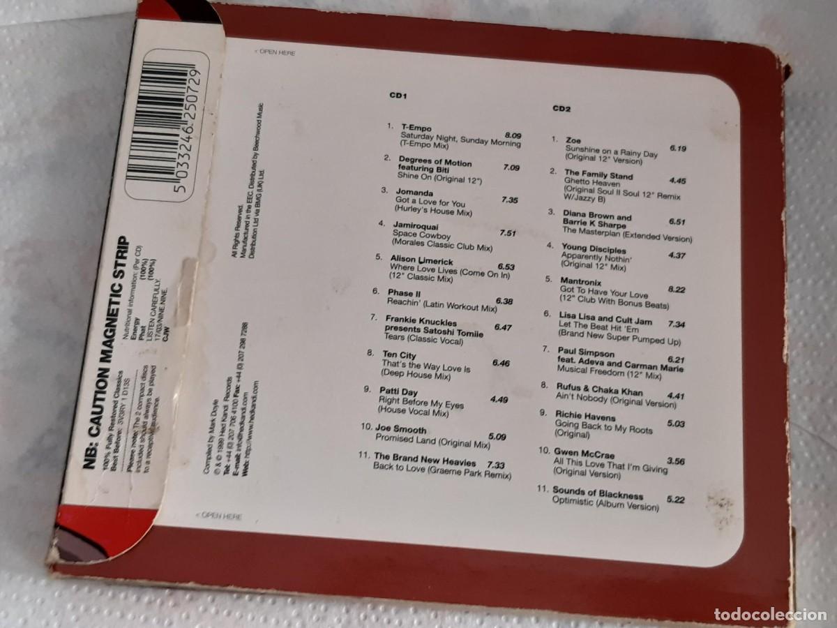 CDs de m&uacute;sica: CD &rdquo;BACK TO LOVE&rdquo; 2CD 22 TRACKS DIGIPACK HEDK ANDI COMPILED MARK DOYLE CD - Foto 2
