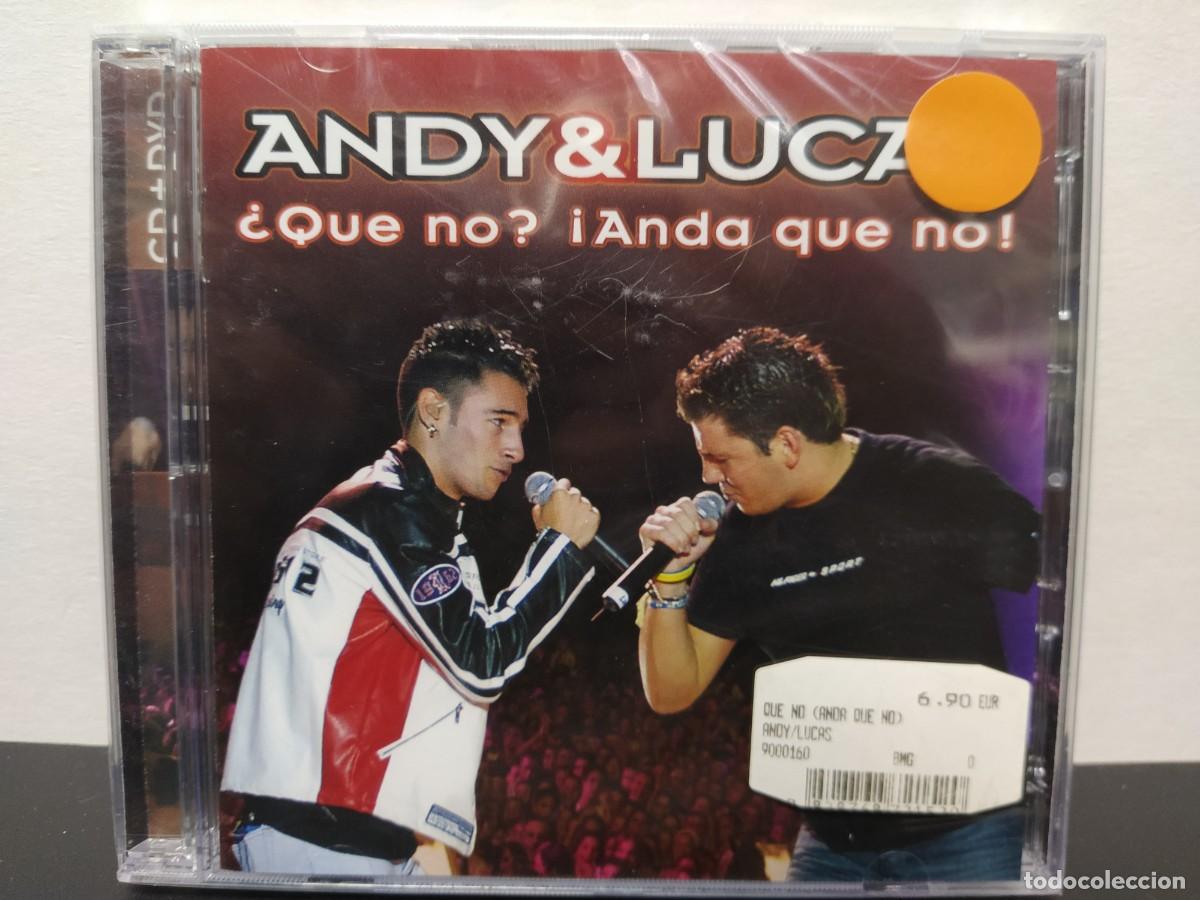 CDs de m&uacute;sica: Andy & Lucas - &iquest;Que No? &iexcl;Anda Que No! (CD+DVD) *Precintado* - Foto 1