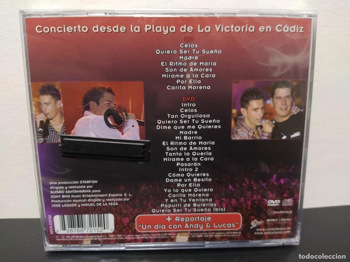 CDs de m&uacute;sica: Andy & Lucas - &iquest;Que No? &iexcl;Anda Que No! (CD+DVD) *Precintado* - Foto 2