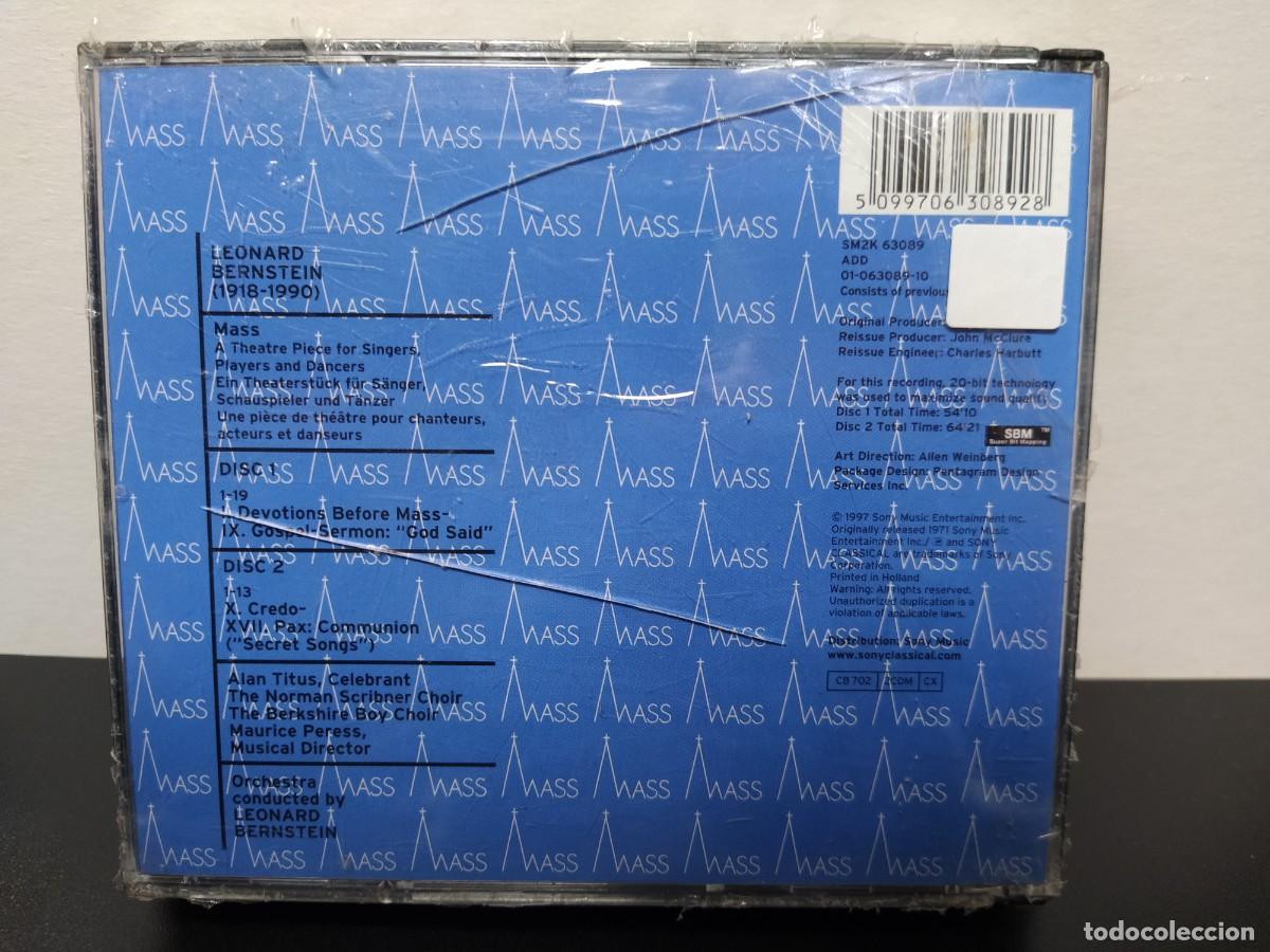 CDs de m&uacute;sica: Bernstein - Mass (2xCD) *Precintado* - Foto 3