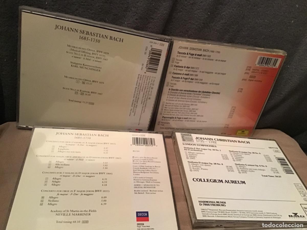 CDs de m&uacute;sica: J. S. Bach, 6 CD de Bach - Foto 2