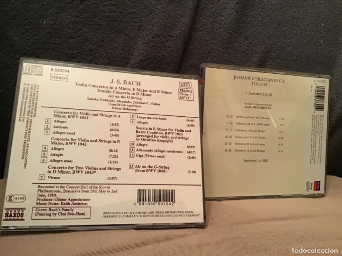 CDs de m&uacute;sica: J. S. Bach, 6 CD de Bach - Foto 4