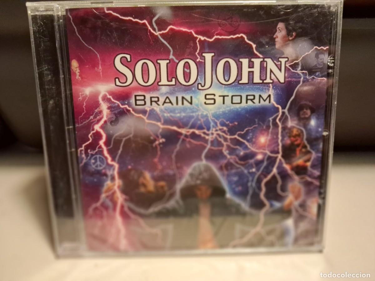 CDs de m&uacute;sica: CD SOLO JOHN : BRAINSTORM (ROCK ESPA&Ntilde;OL) - Foto 1