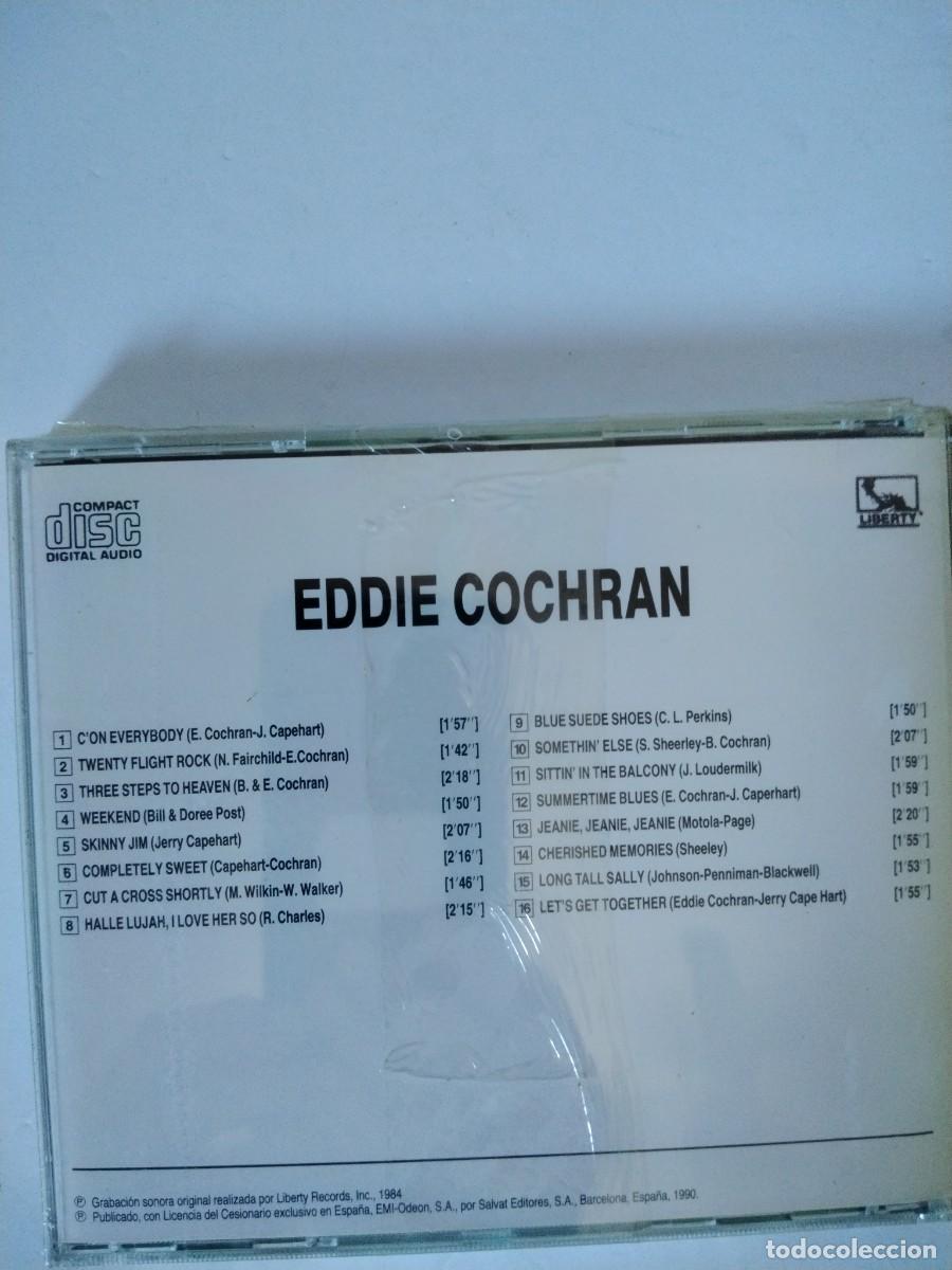 CDs de m&uacute;sica: Pioneros del Rock Eddie Cochran - Foto 3