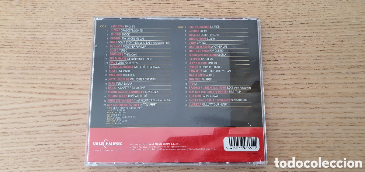 CDs de m&uacute;sica: Superventas 2004 recopilatorio - Foto 2