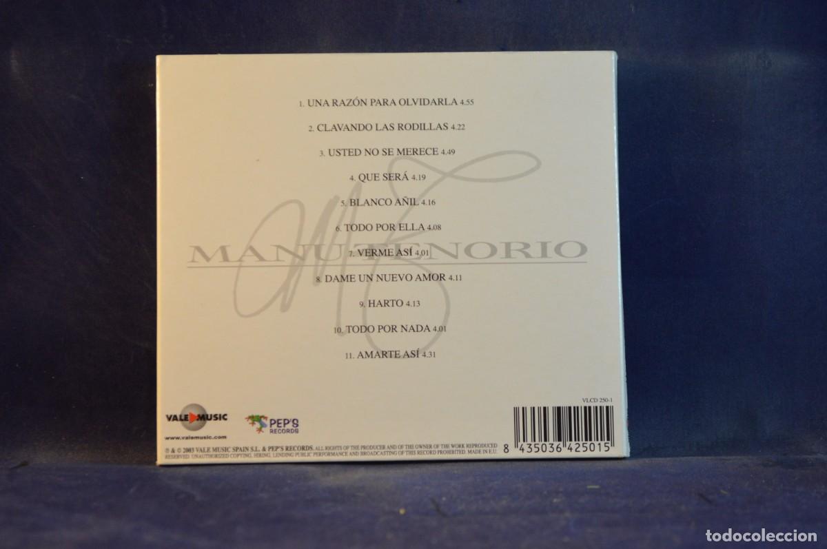 CDs de m&uacute;sica: MANU TENORIO &ndash; BLANCO A&Ntilde;IL - CD - Foto 2