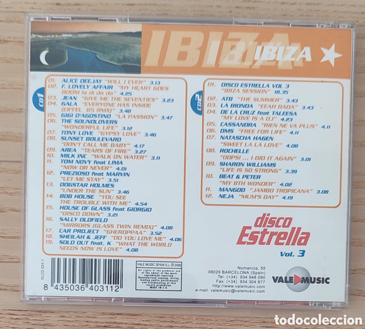 CDs de m&uacute;sica: Disco Estrella Vol.1 y 2 (CDs) - Foto 3
