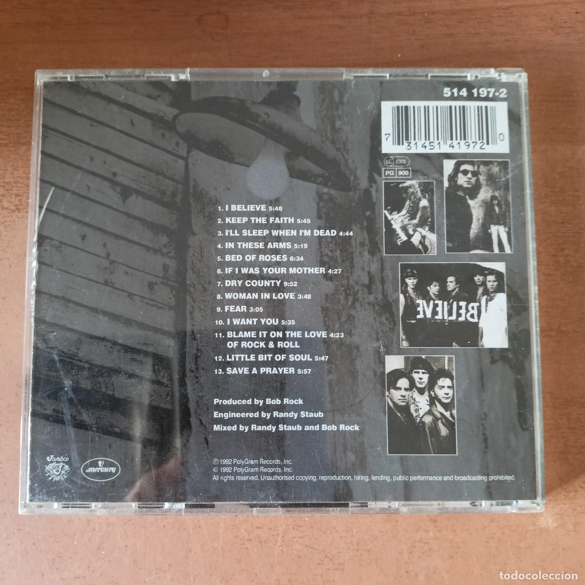 CDs de m&uacute;sica: Bon Jovi - Keep the Faith CD - Foto 2