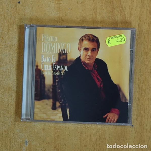Music CDs: PLACIDO DOMINGO - BAJO EL CIELO ESPA&Ntilde;OL - CD