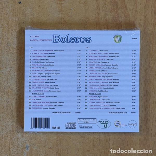 CDs de m&uacute;sica: VARIOS - LOS MEJORES BOLEROS - CD - Foto 2