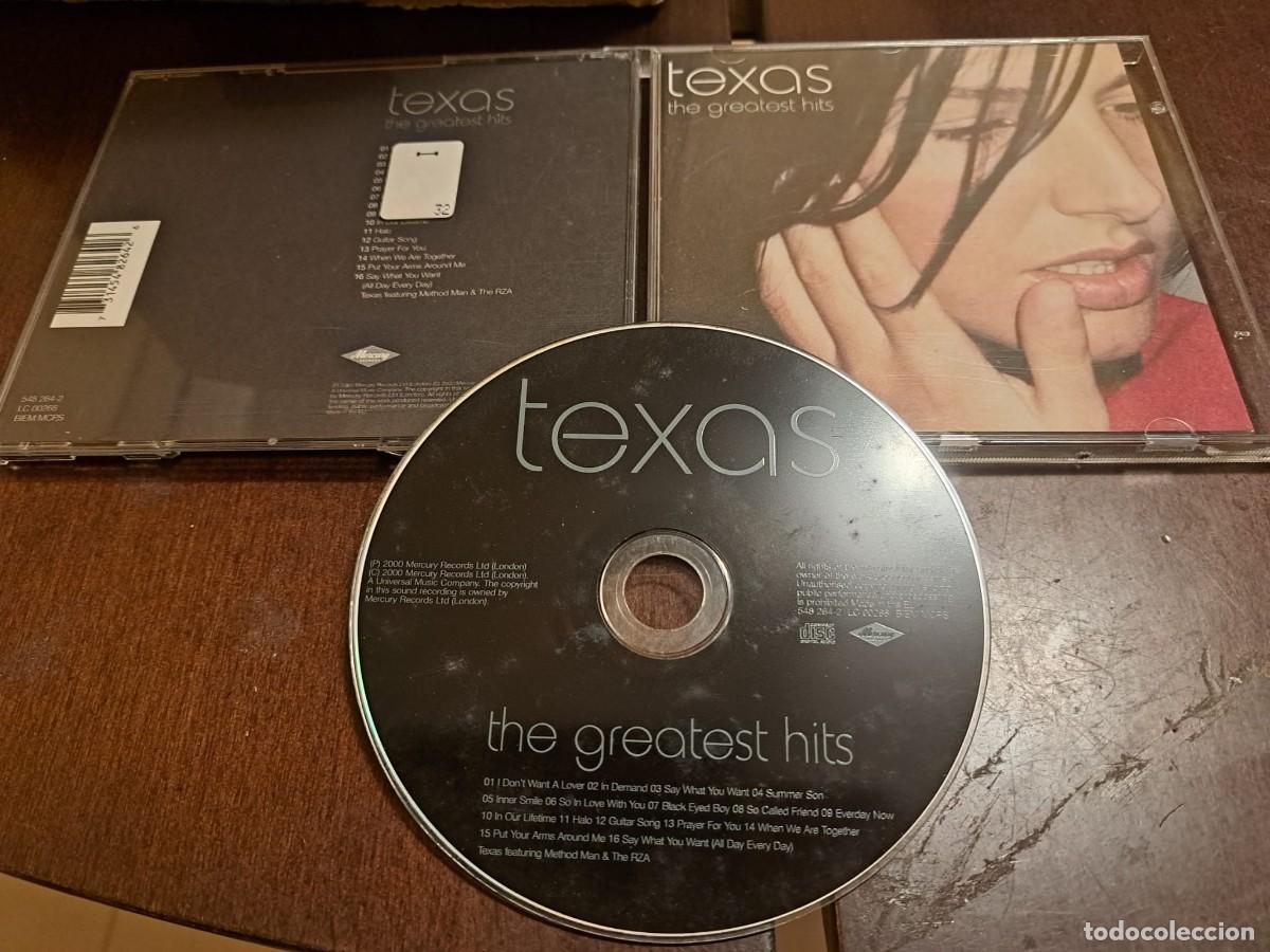 CDs de m&uacute;sica: TEXAS - CD - THE GREATESTS HITS - SUS MAYORES EXITOS - Foto 1