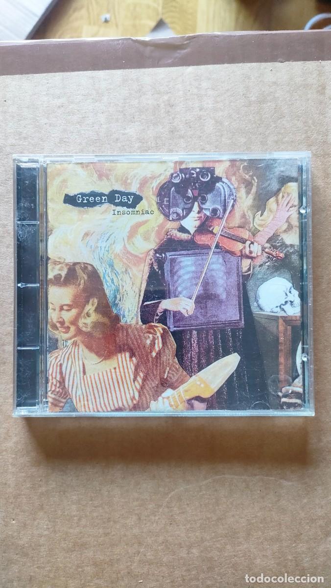 CDs de m&uacute;sica: Green day. Insomniac - Foto 1