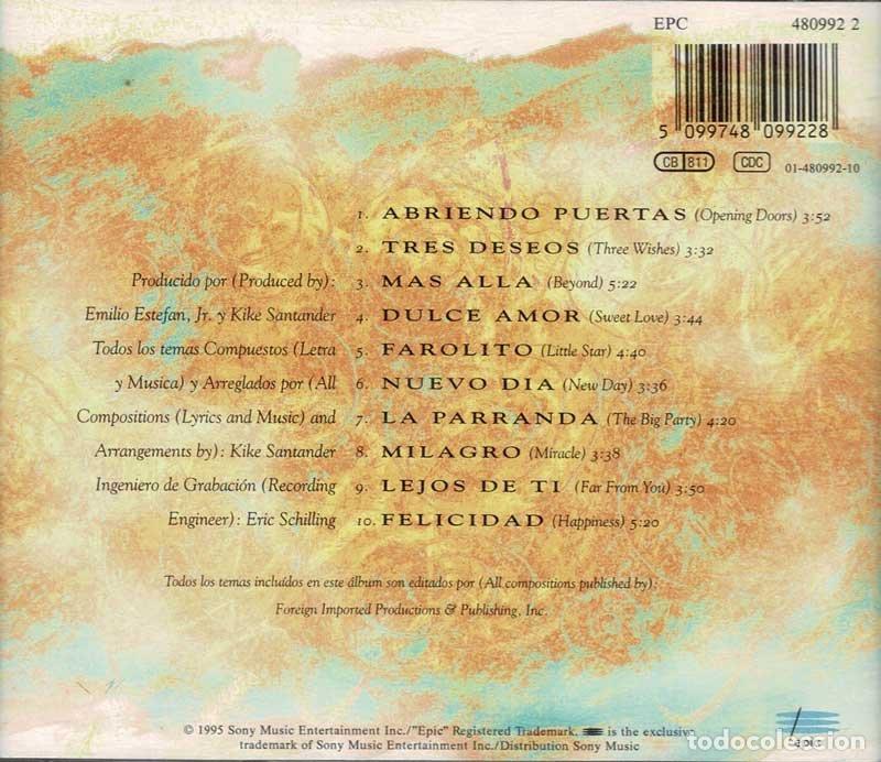 CDs de m&uacute;sica: Gloria Estefan - Abriendo Puertas. CD - Foto 2