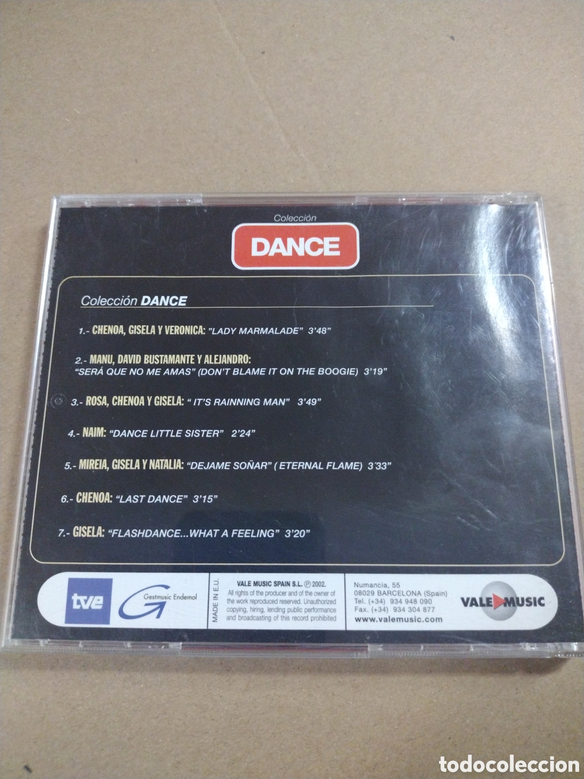 CDs de m&uacute;sica: OPERACION TRIUNFO. COLECCION DANCE. CD - Foto 2