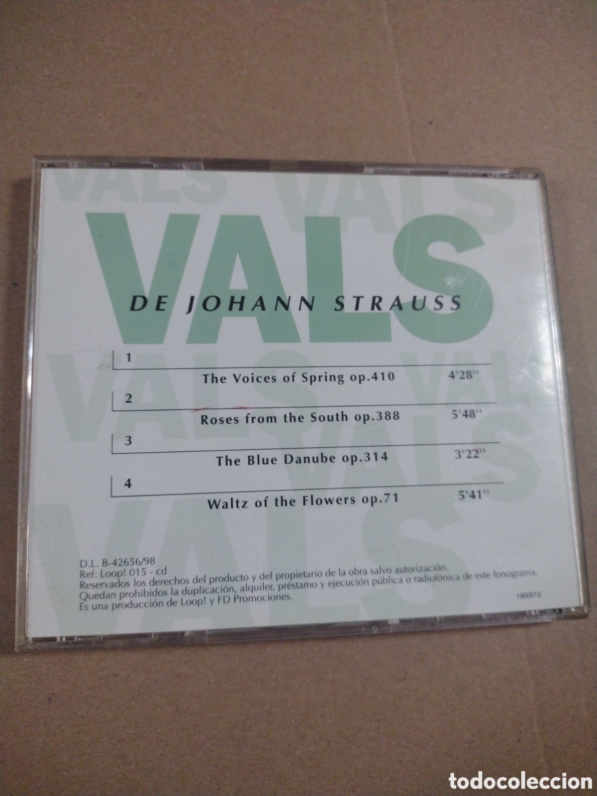 CDs de m&uacute;sica: VALS - ALSARTAN - EL VALS DE LA VIDA. CD. - Foto 2