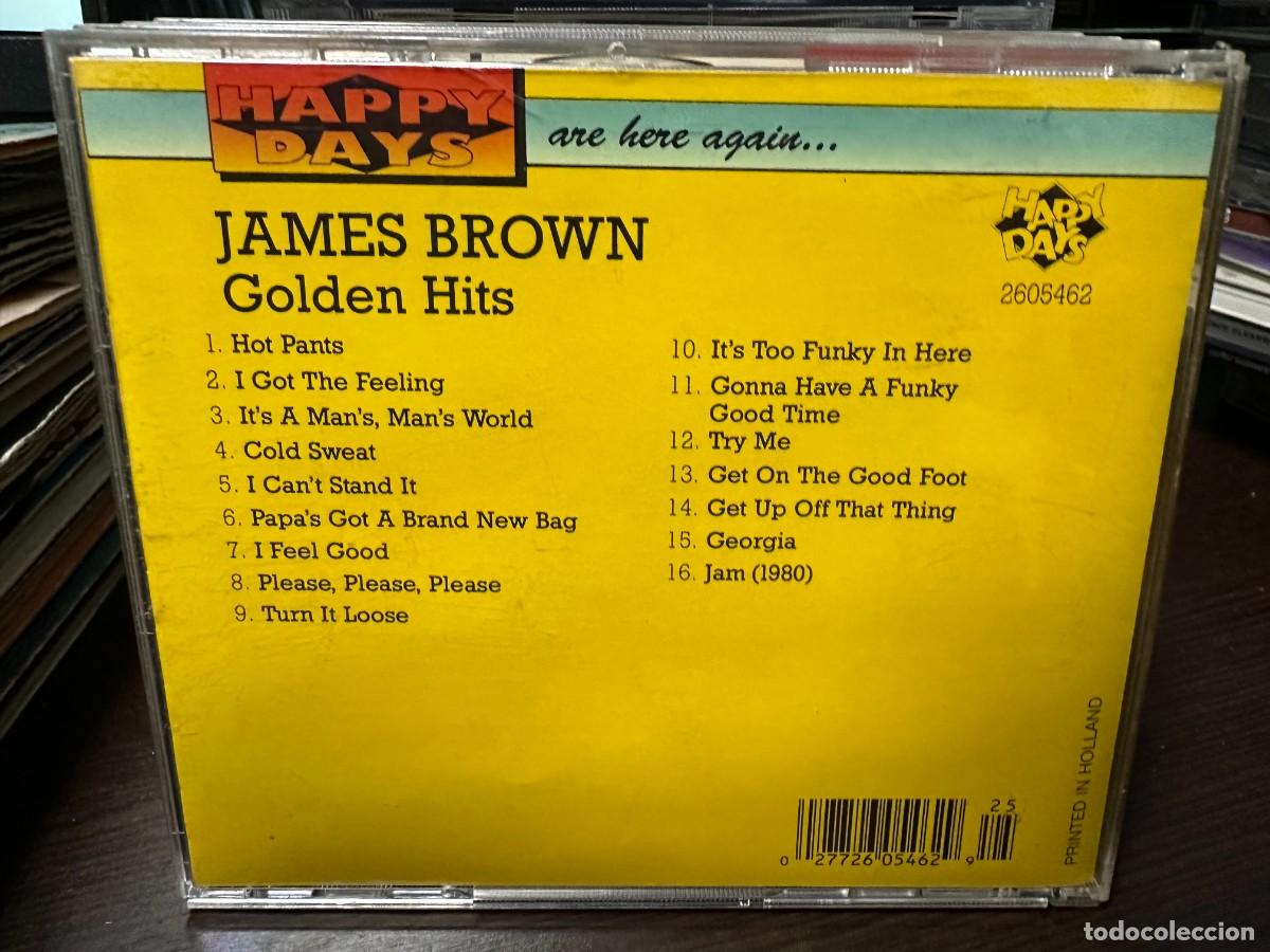 CDs de m&uacute;sica: James Brown - Golden Hits (CD) - Foto 2