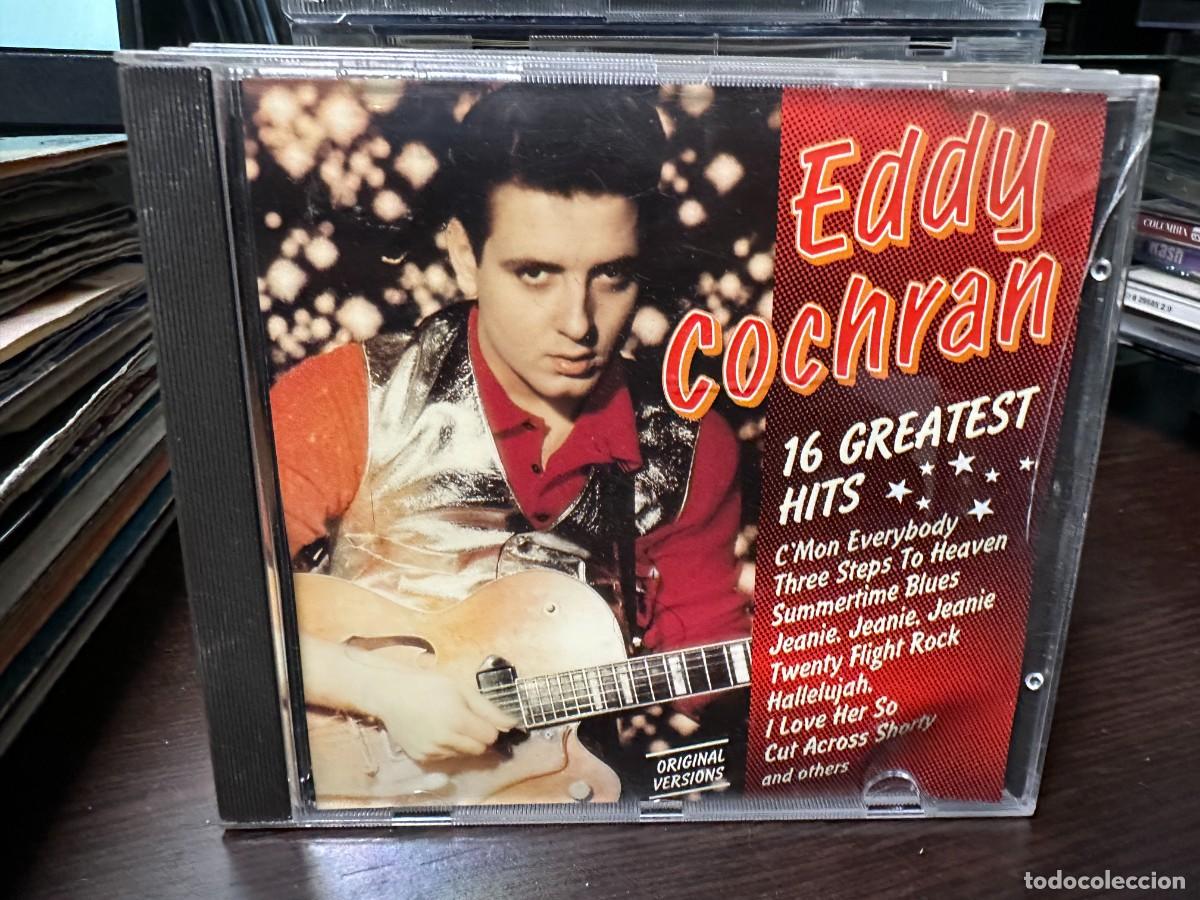 CDs de m&uacute;sica: Eddie Cochran - 16 Greatest Hits (CD) - Foto 1