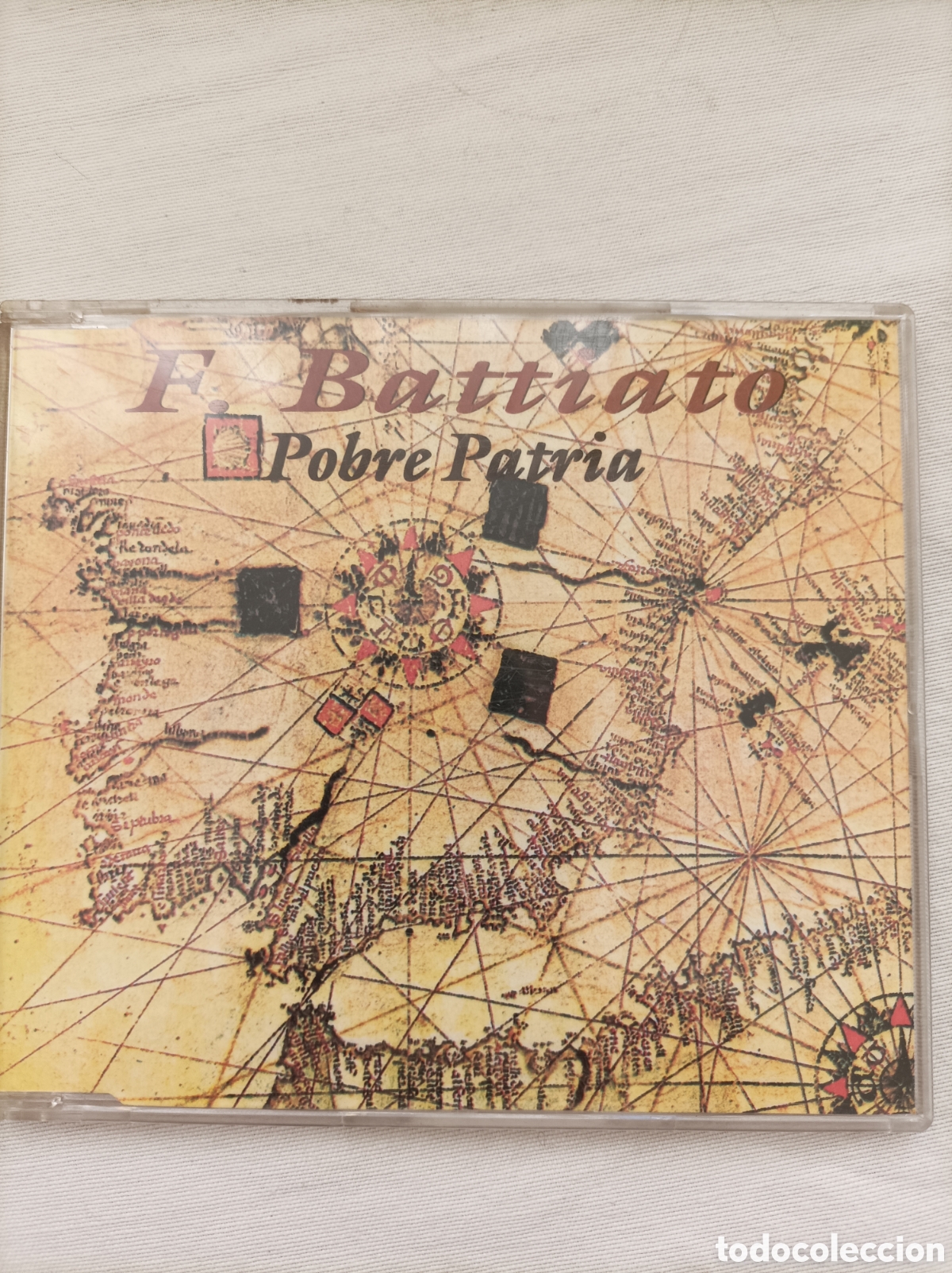 CDs de m&uacute;sica: Franco battiato. Pobre patria. Cd single. - Foto 1