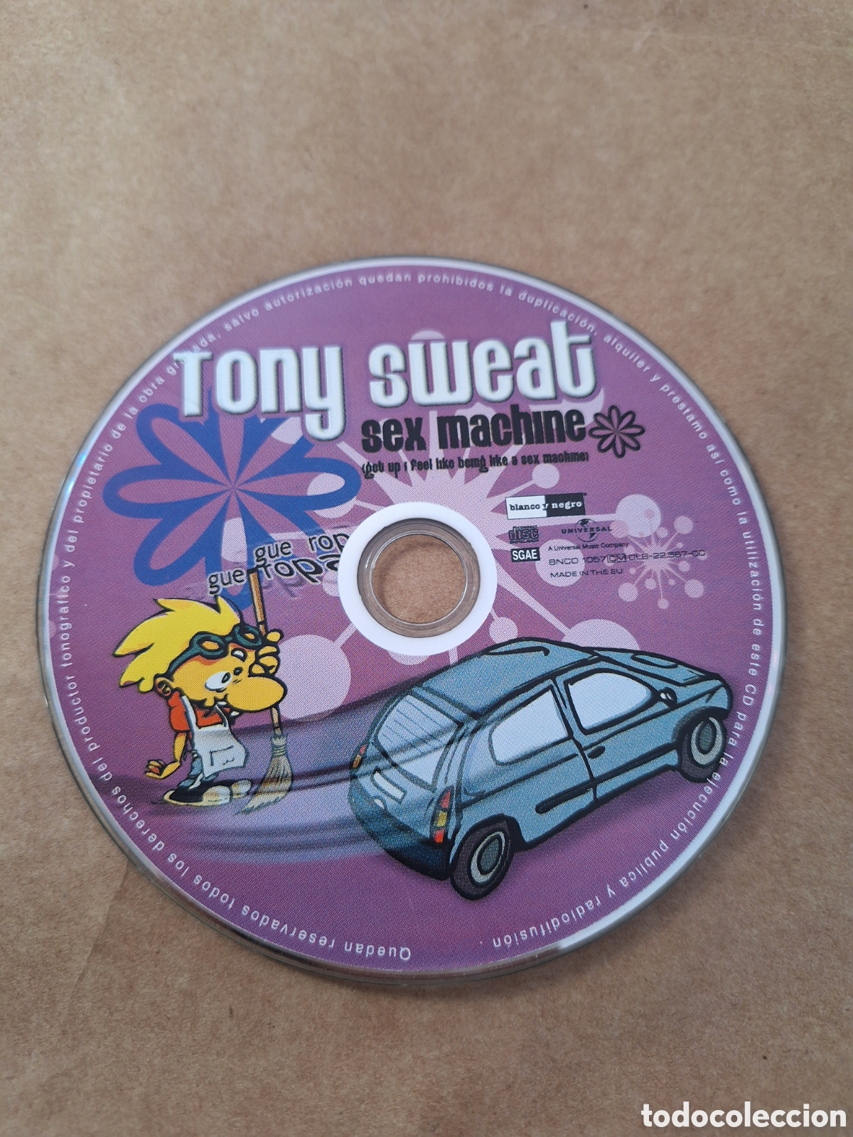 CDs de m&uacute;sica: Sd793 tony sweat solo disco - Foto 1