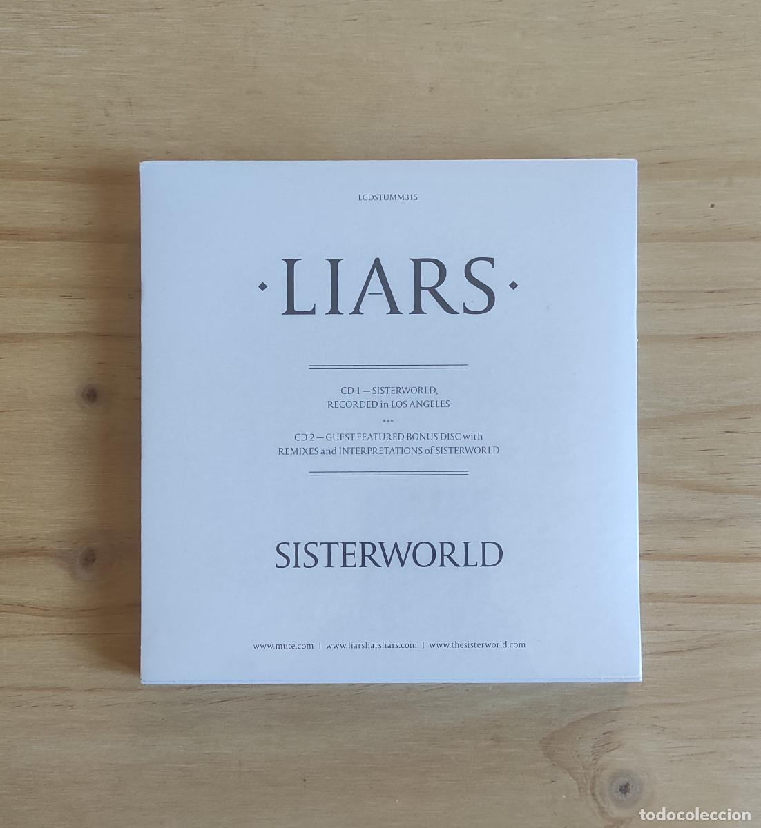 CDs de m&uacute;sica: Liars &lrm;- Sisterworld (2010) Ltd. Box Set 2CD Nuevo - Foto 2