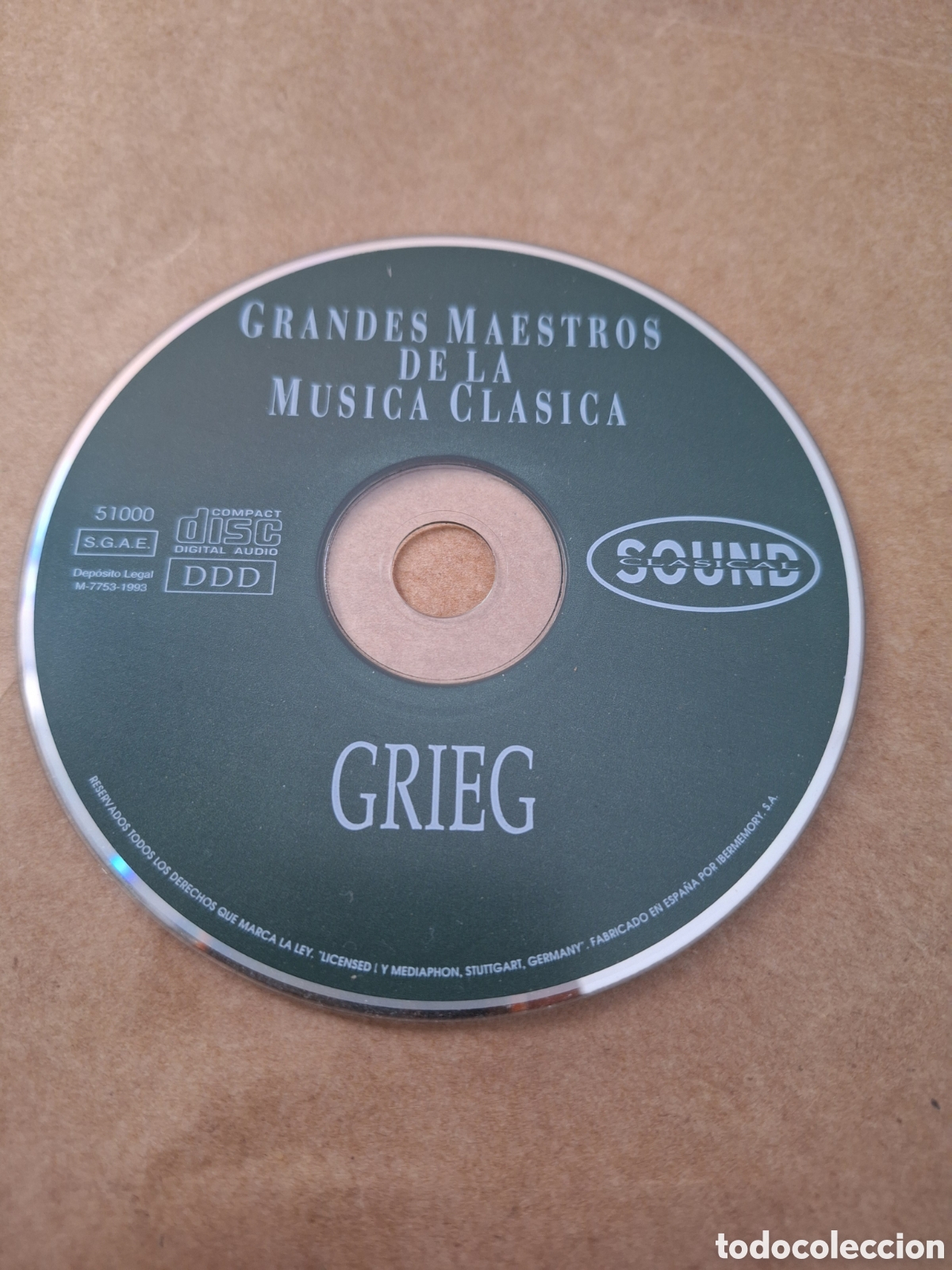 Musik-CDs: Sd122 grieg solo disco