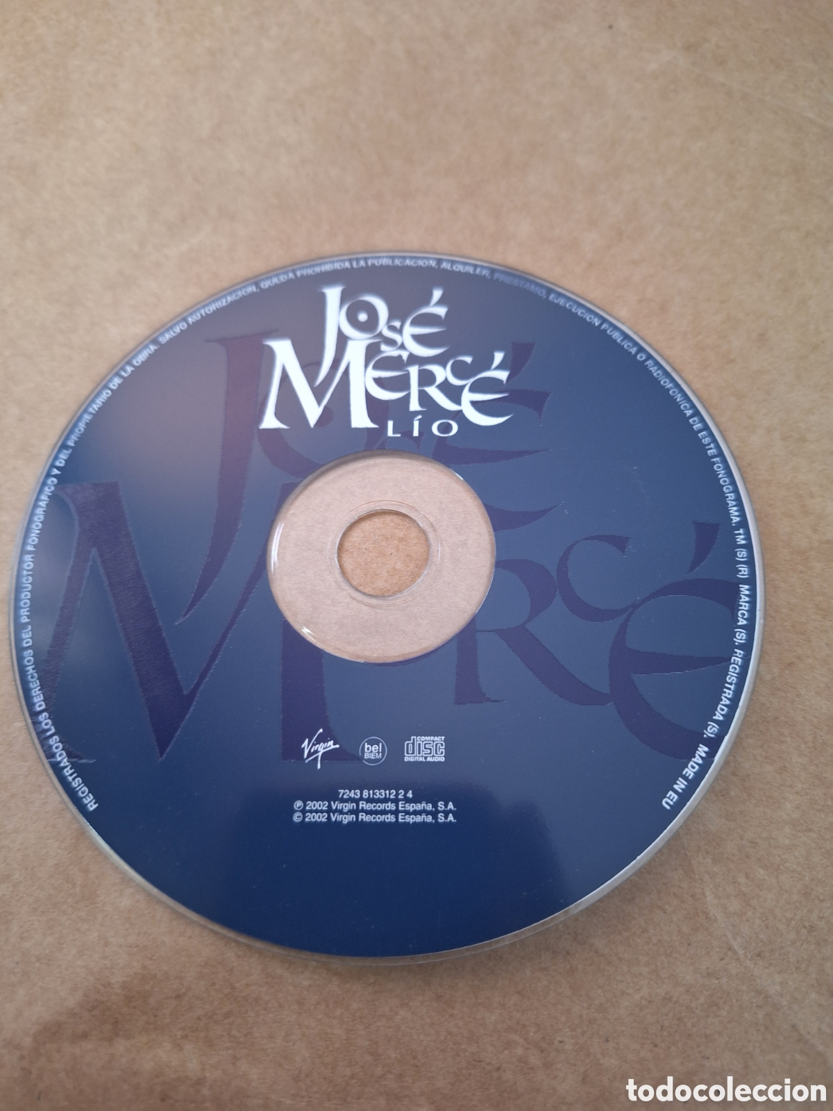 CDs de m&uacute;sica: Sd343 jose merce lio solo disco - Foto 1