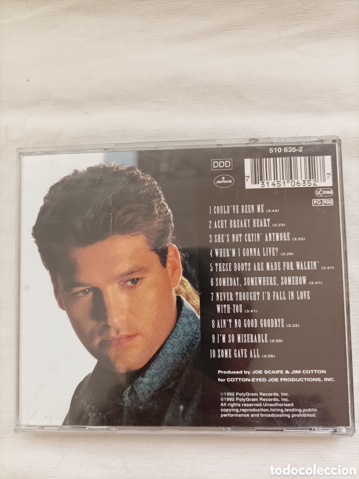 CDs de m&uacute;sica: Billy Ray Cyrus. Some gave all. Cd. - Foto 2