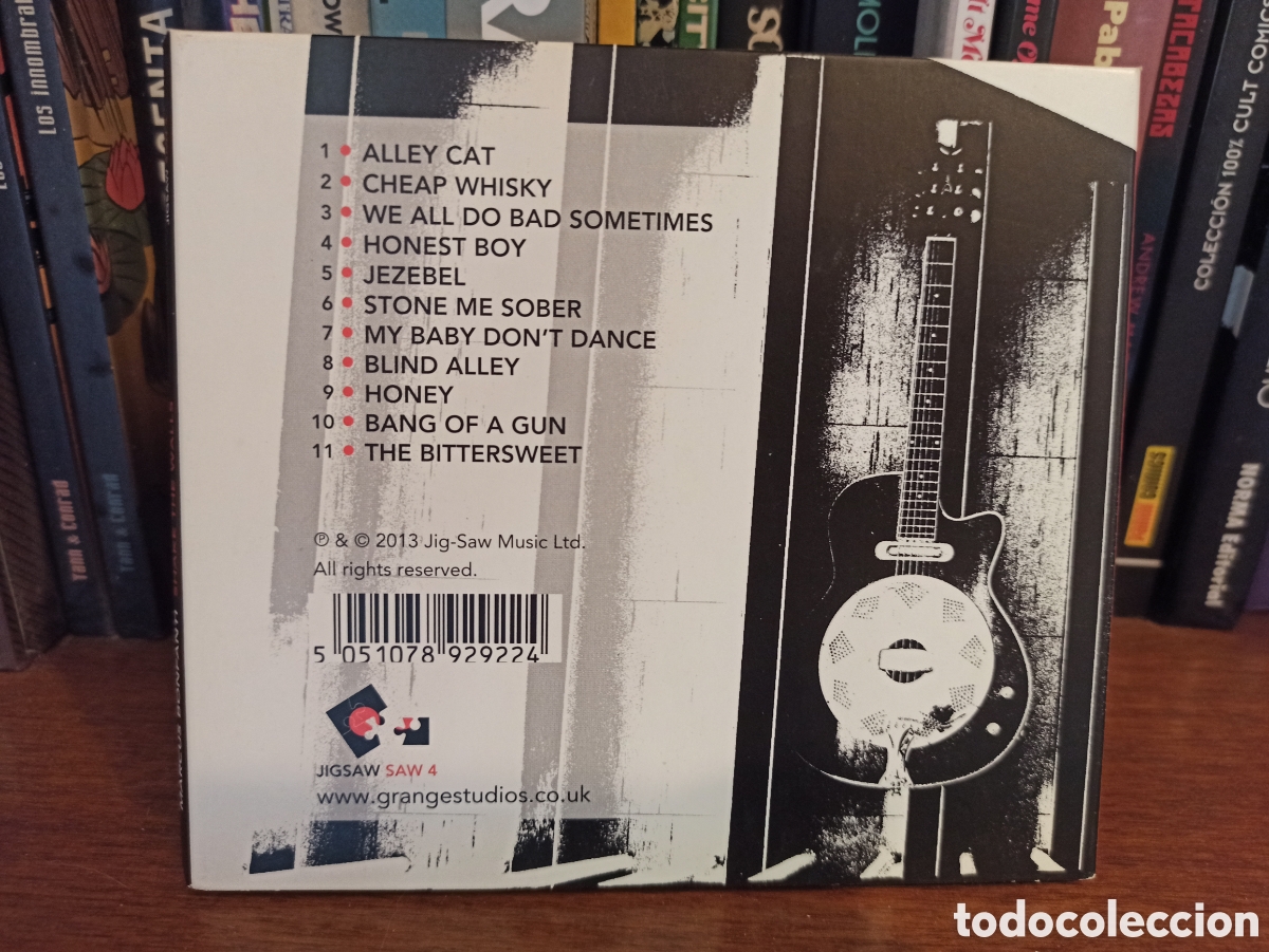 CDs de m&uacute;sica: Marcus Bonfanti-Shake The Walls 2013 CD - Foto 2