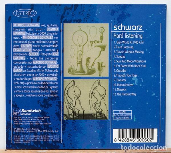 CDs de m&uacute;sica: Schwarz &ndash; Hard Listening - Foto 2