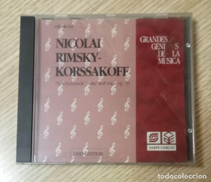 Music CDs: Nicolai Rimsky- Korssakoff Scheherazade op 35 Grandes Genios de la Musica