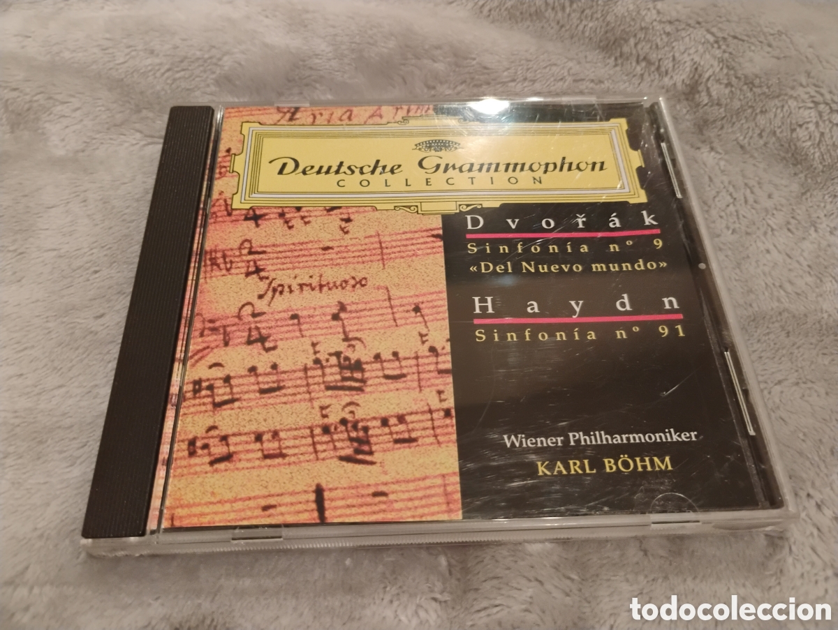 Musik-CDs: Dvorak: Sinfon&iacute;a n&deg; 9, Haydn: Sinfon&iacute;a n&deg; 91. Karl B&ouml;hm. DG