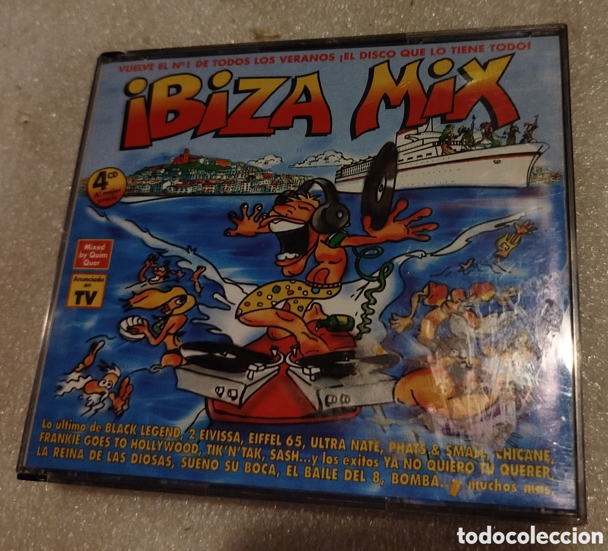 CDs de m&uacute;sica: Ibiza mix. 4 Cd y libreto - Foto 1