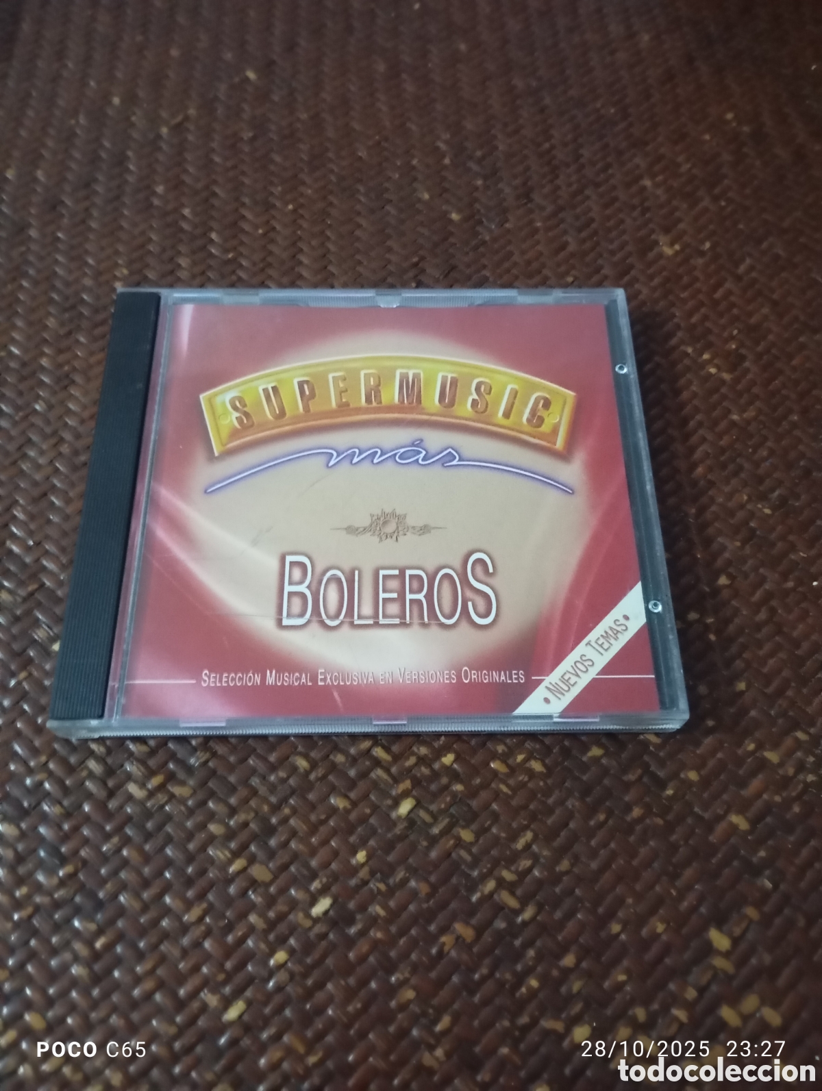CDs de m&uacute;sica: Supermusic m&aacute;s boleros CD - Foto 1