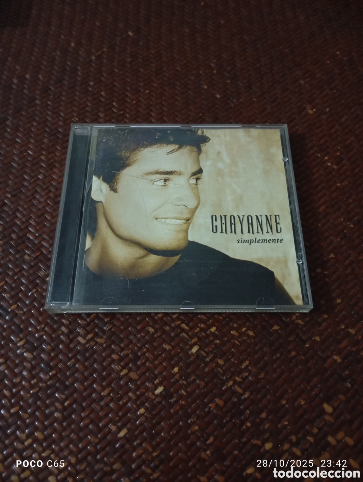 CDs de m&uacute;sica: Chayanne simplemente car&aacute;tula no perfecta - Foto 1