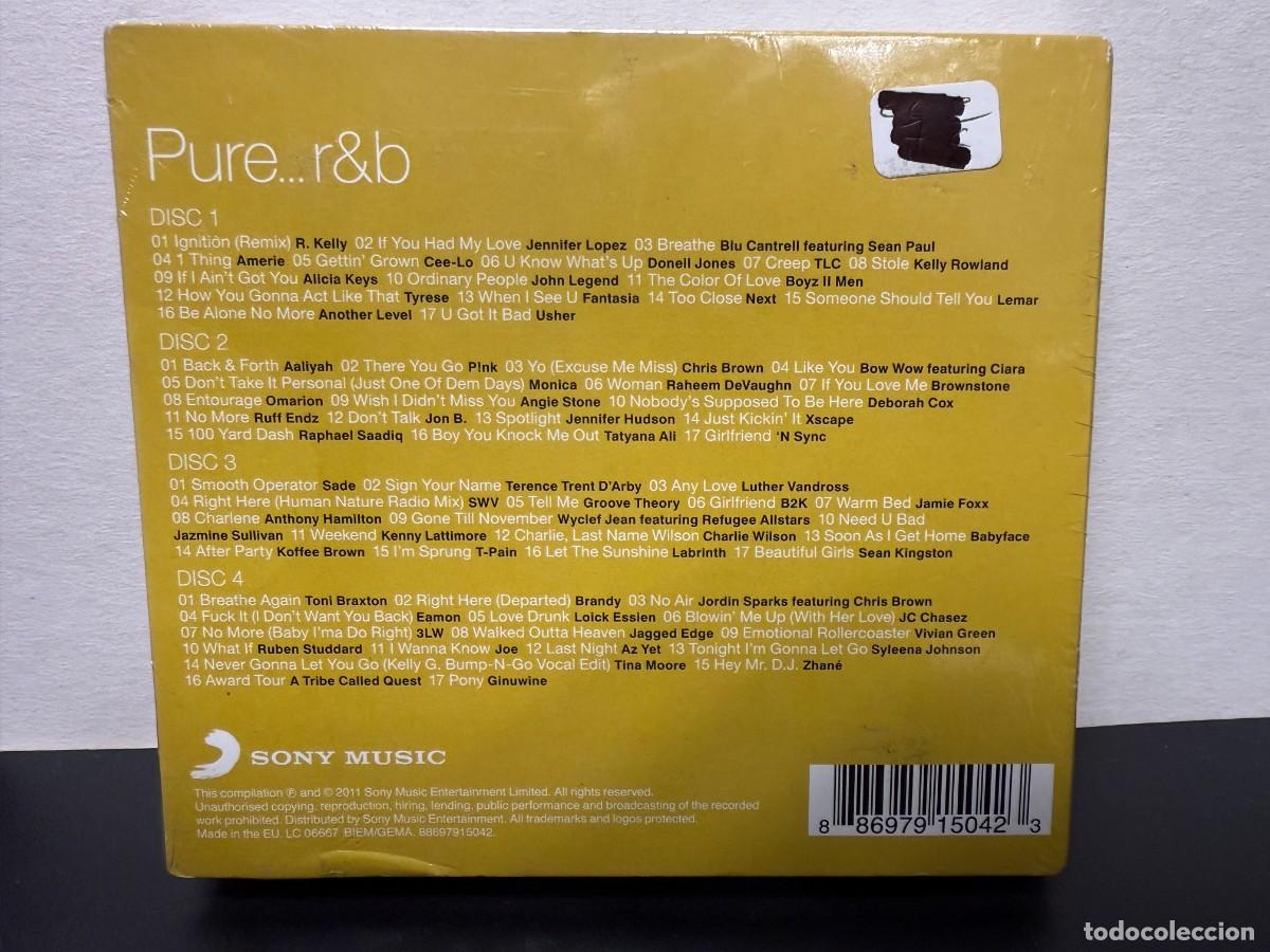 CDs de m&uacute;sica: Various - Pure... R&B (4xCD) *Precintado* - Foto 2
