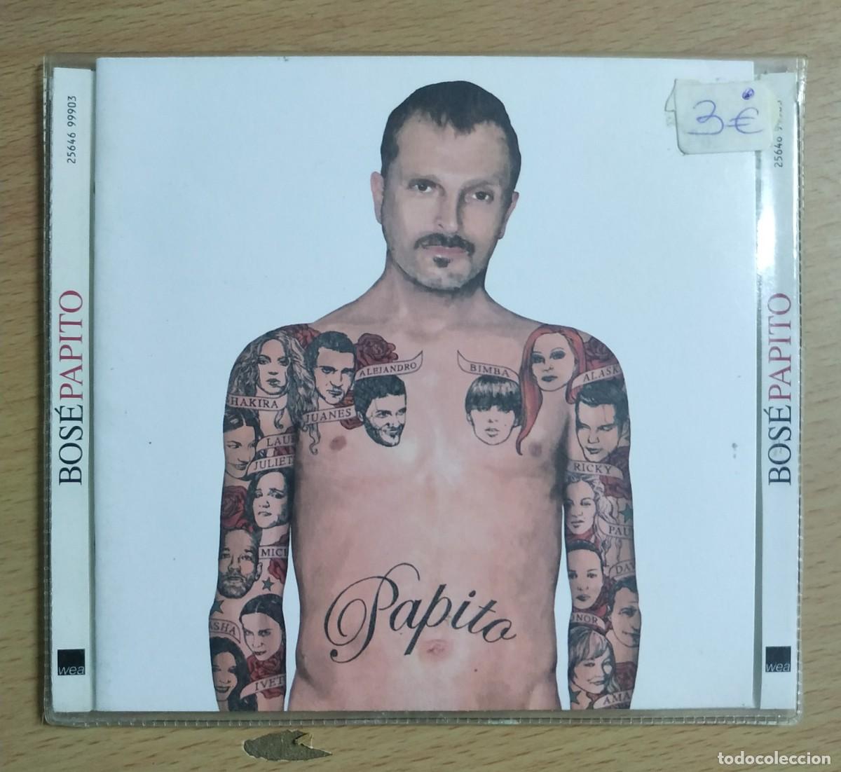 CDs de m&uacute;sica: CD MIGUEL BOSE - PAPITO - EN FUNDA DE PLASTICO - Foto 1