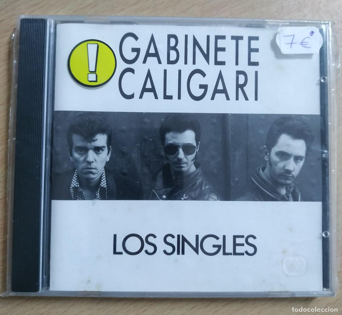 CDs de m&uacute;sica: CD GABINETE CALIGARI - LOS SINGLES - Foto 1